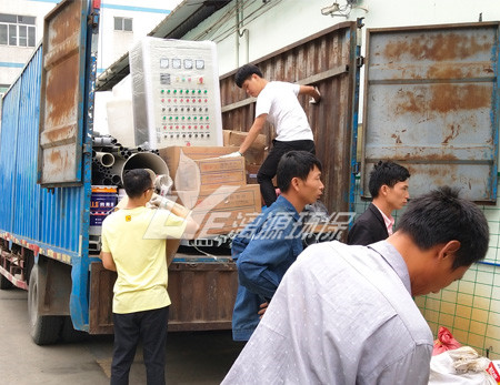 汕尾食品水產加工廢水處理工程發(fā)貨進場